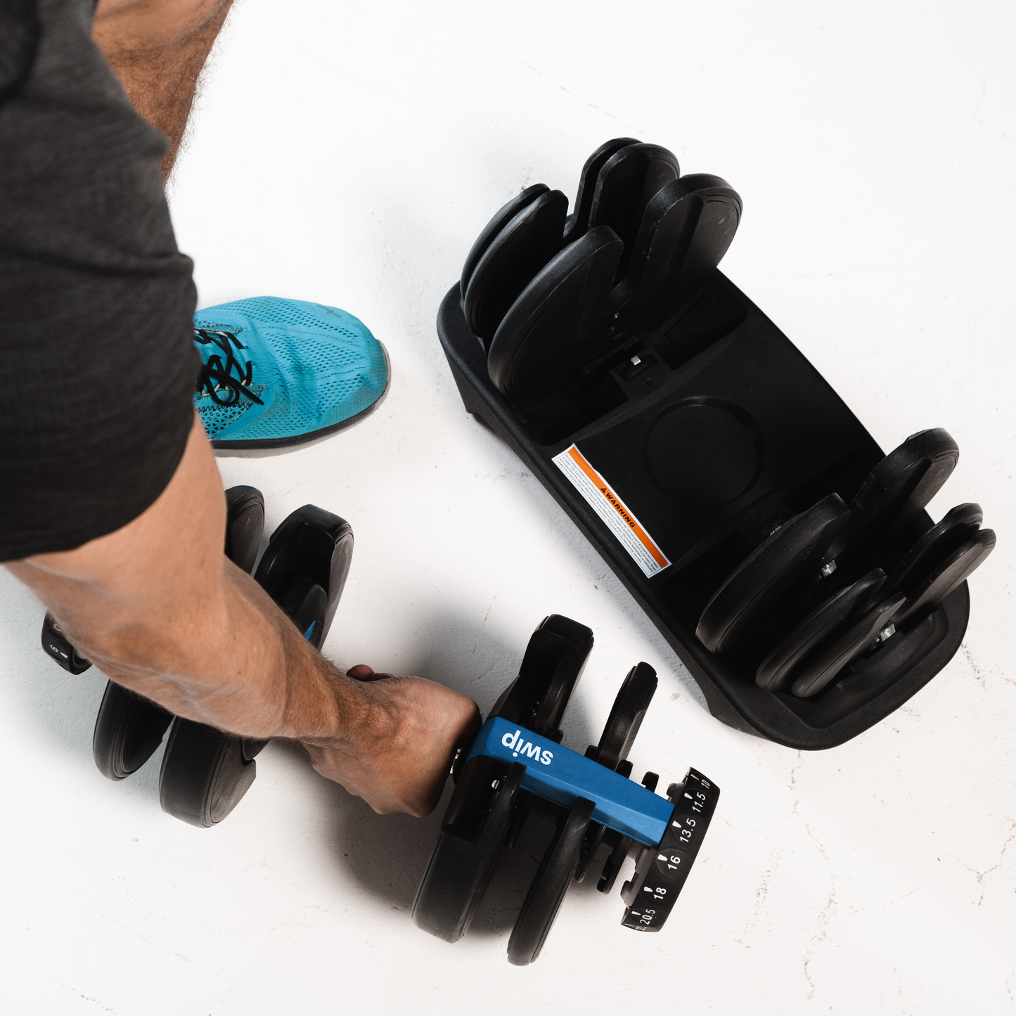 Adjustable dumbbell 24kg (1 pcs)