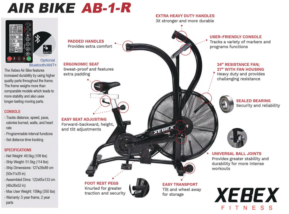 Xebex Air Bike