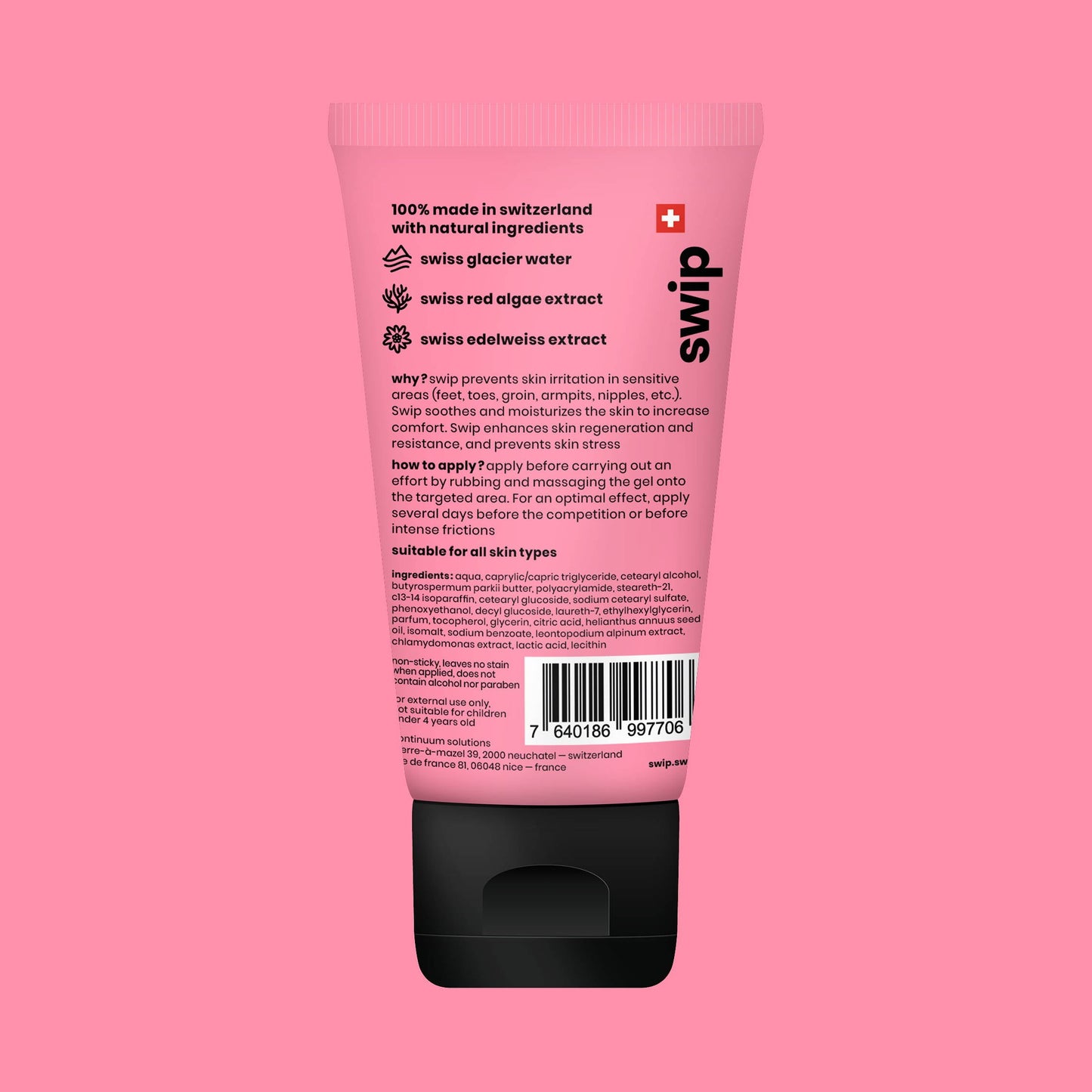 SWIP anti-chafing cream ladies edition - 75ml